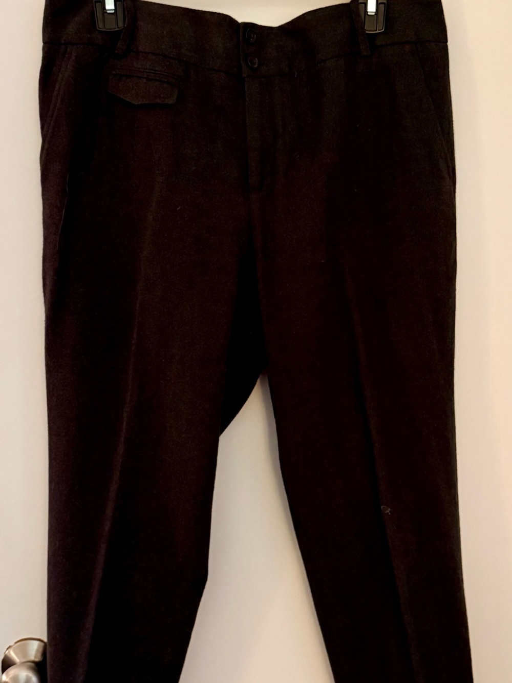 Banana Republic Charcoal Grey Cropped Dress Pants